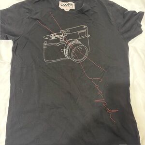 Cooph Black Graphic T-Shirt